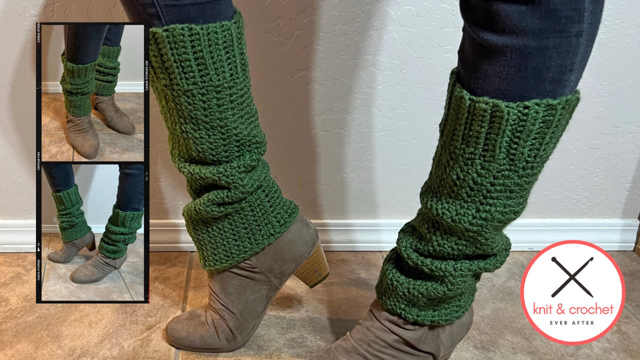 Super Easy, Crochet Leg Warmers 