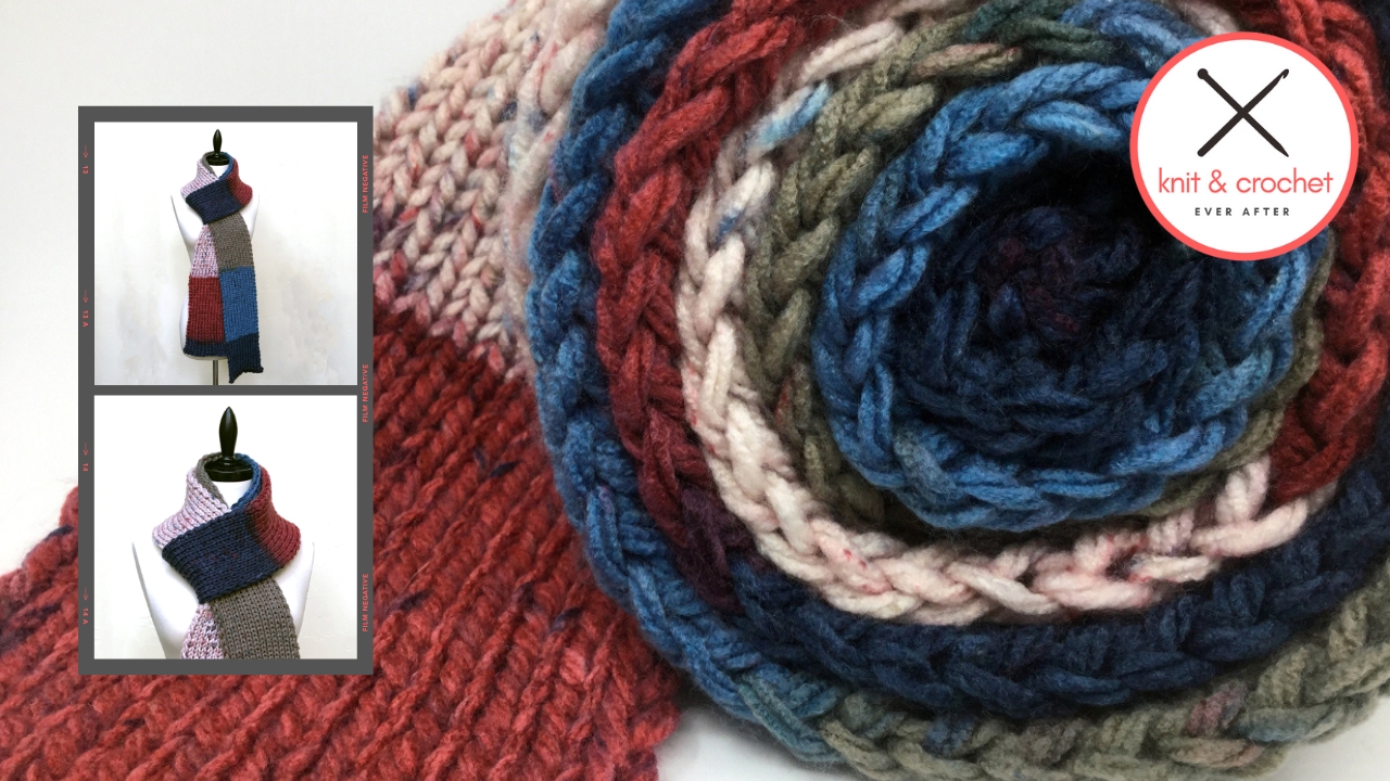 Essential Rib Scarf ~ Knit and Crochet Ever After